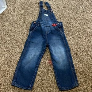 Oshkosh fleece lined overalls